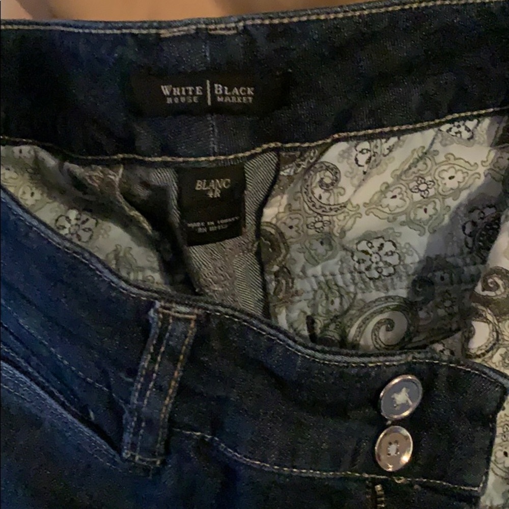 White House Black Market Trouser Jeans - Picture 10 of 10